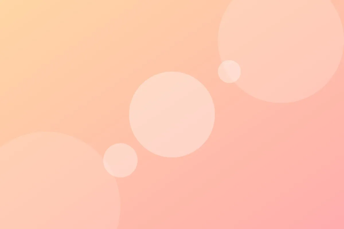 Platzhalterbild in Pfirsich und Rosa