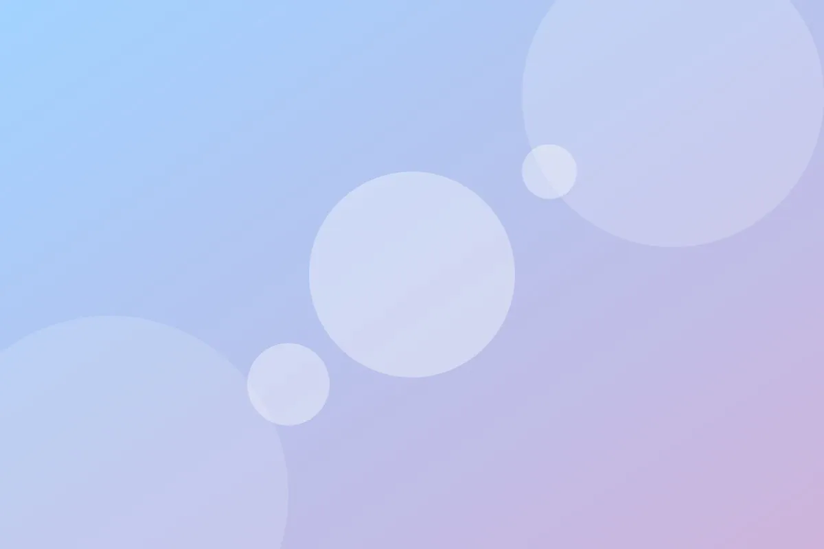 Platzhalterbild in Blau und Flieder